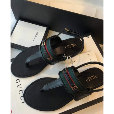 Designer Sleek Black Sandals