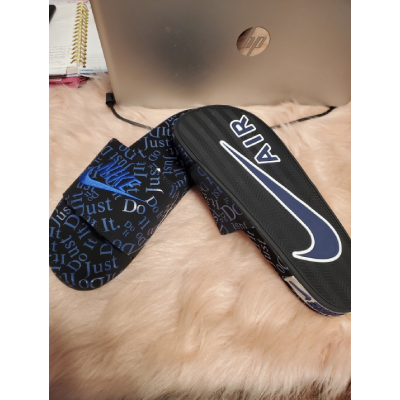 Designer Blue / Black Slipper